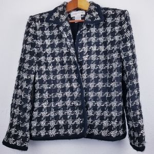Jones New York wool blend blazer size 12